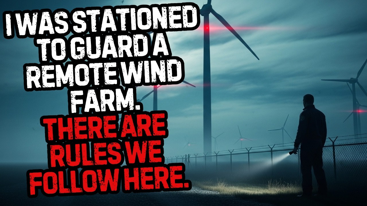 I Was Stationed to Guard a Remote Wind Farm  There Are Rules We Follow Here