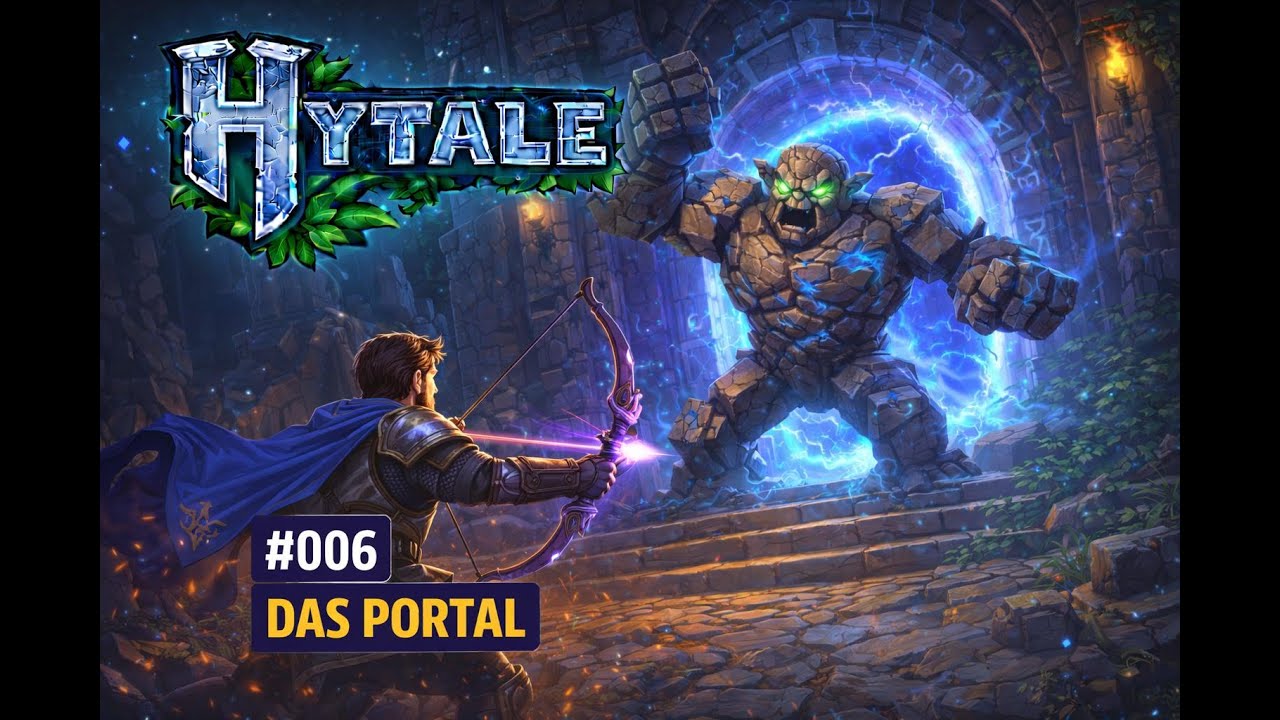 Let's Play HYTALE / Zerwyn vs. Steingolem #006