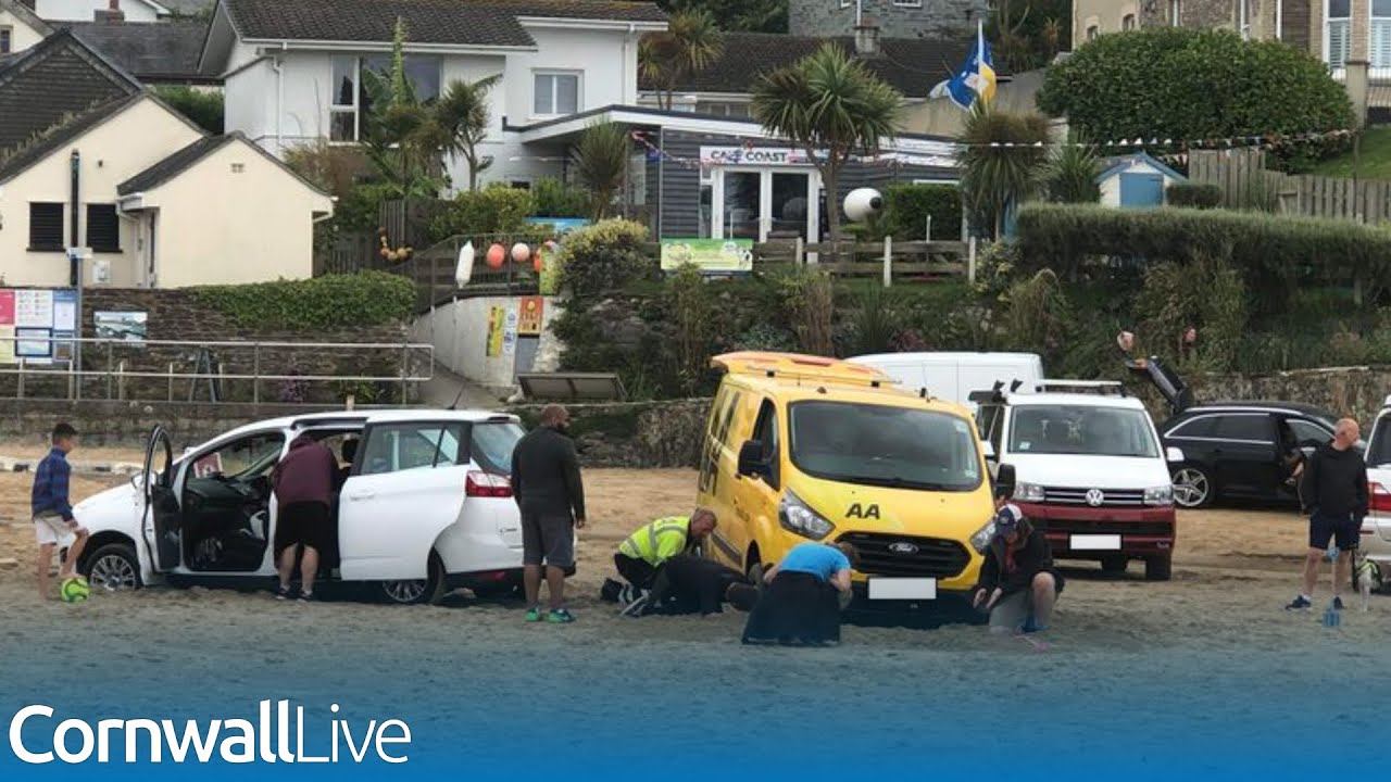 Cornwall beach car park could be closed to stop scenes like this