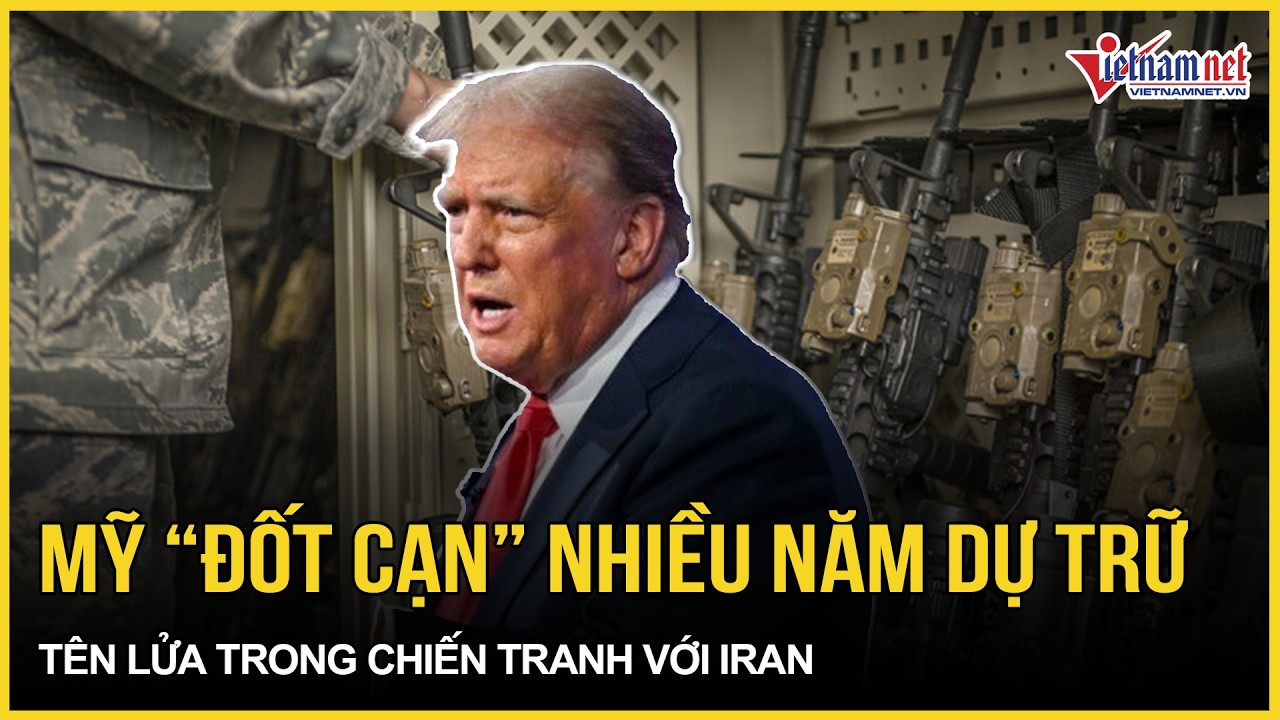 Mỹ “đốt cạn” nhiều năm dự trữ tên lửa trong chiến tranh với Iran, Lầu Năm Góc “hỗn loạn” lo sốt vó