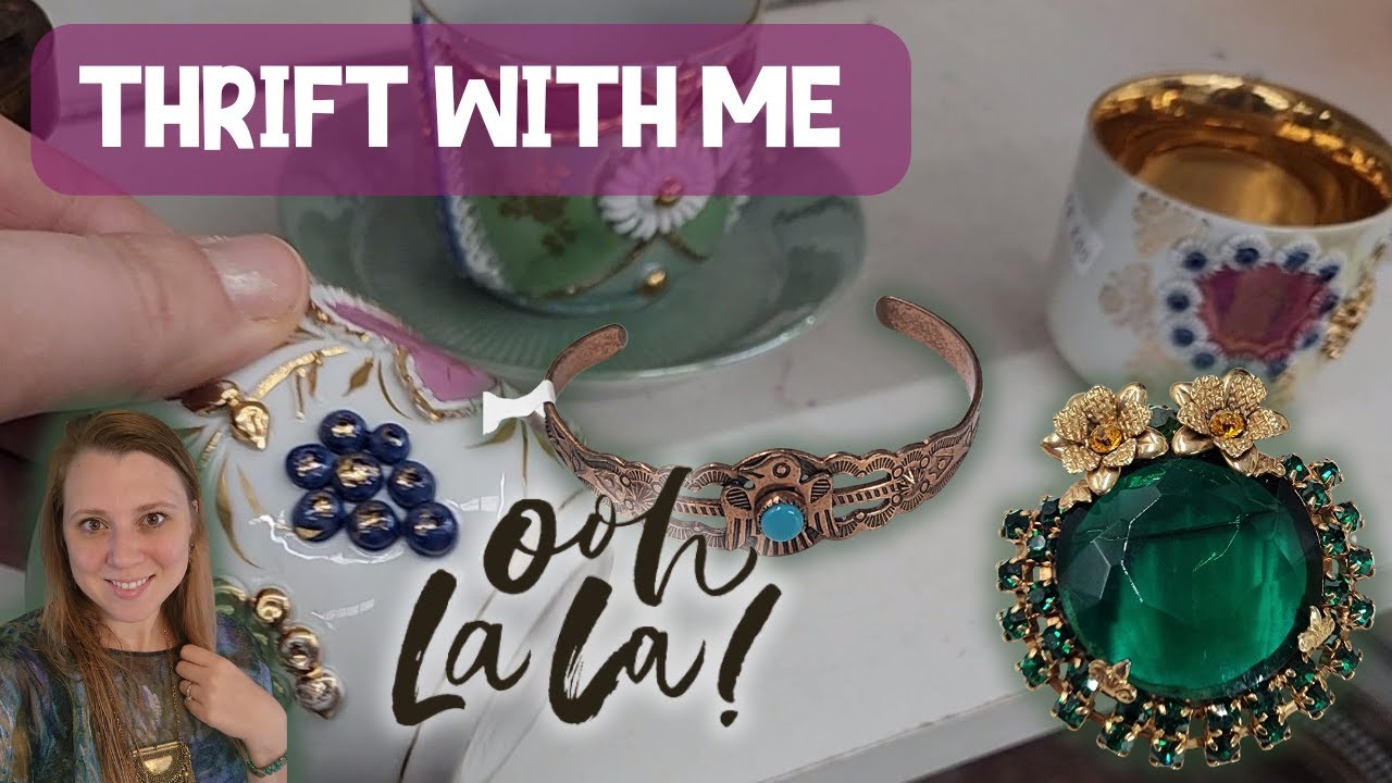 My MOST Stressful Thrifting Trip EVER in Small Town Minnesota! | Shop with Me for Reselling Jewelry