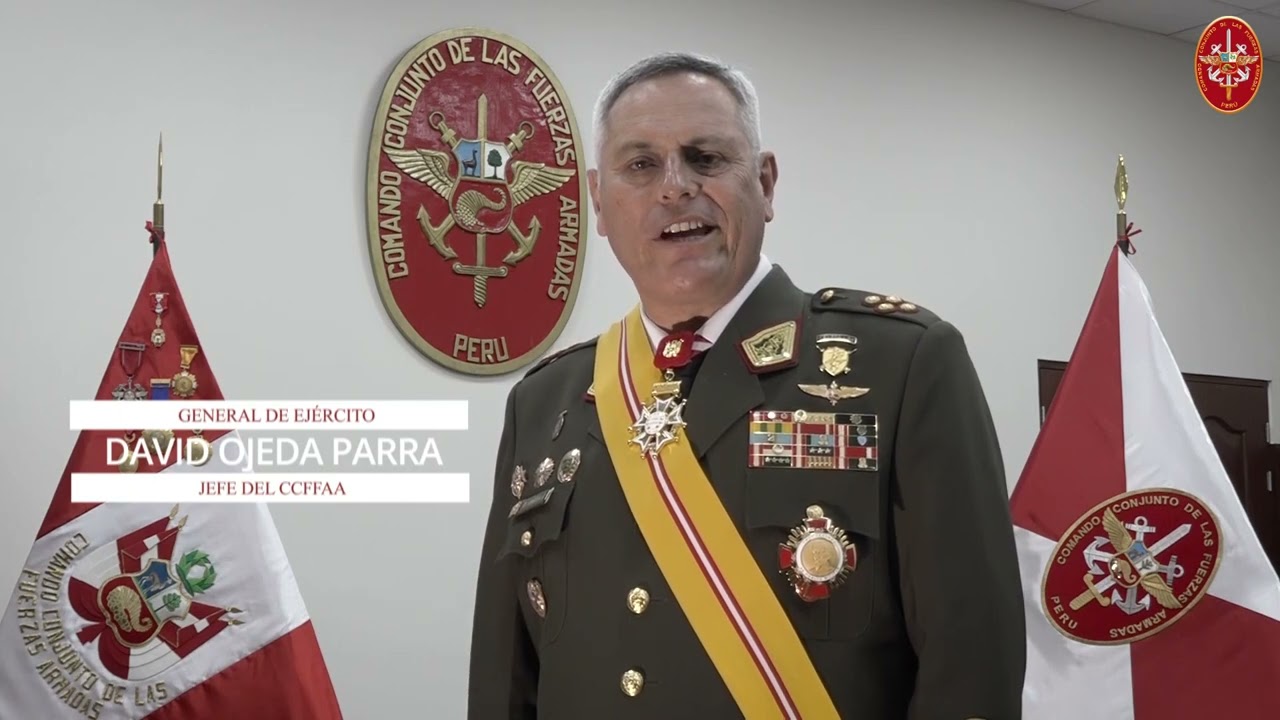 Saludo del General David Ojeda Parra por el Bicentenario de Ayacucho y el Día del Ejército del Perú