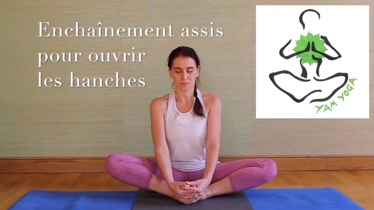 ❤️ Pratique 6 - Enchaînement de yoga assis pour ouvrir les hanches