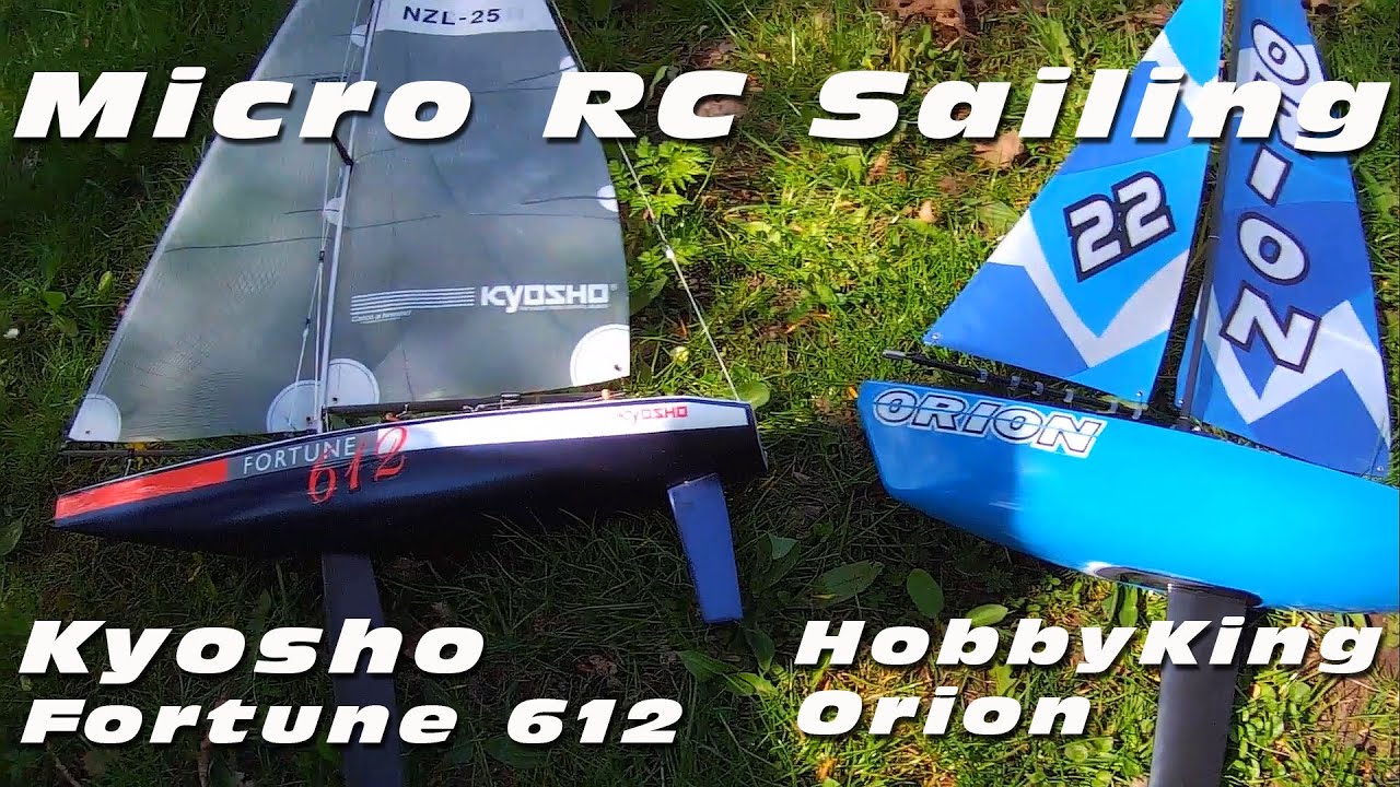 HobbyKing Joysway Orion vs Kyosho Fortune 612 - RC Yacht Sailing :)