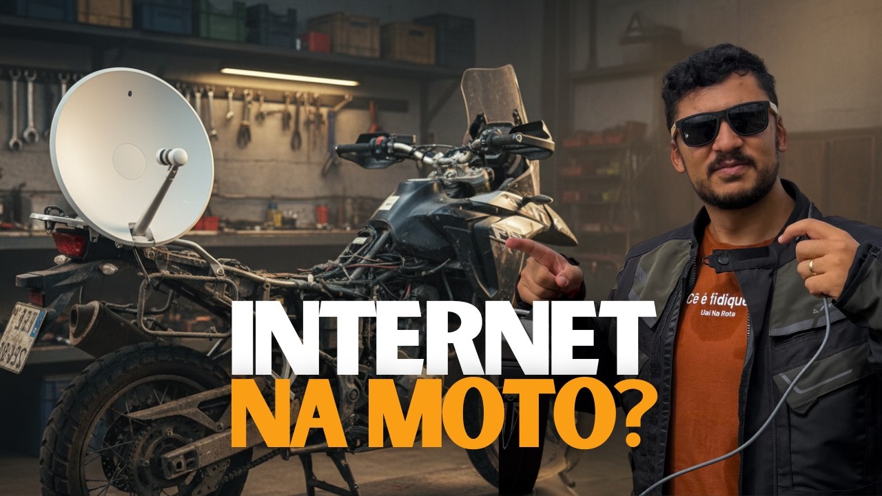 Instalamos Starlink na moto: o sistema elétrico vai aguentar?