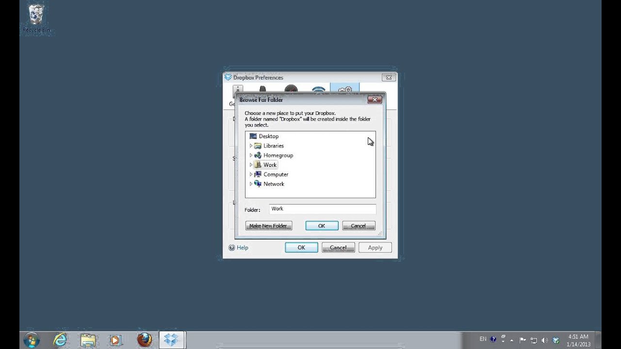 How to Move Dropbox Folder Location