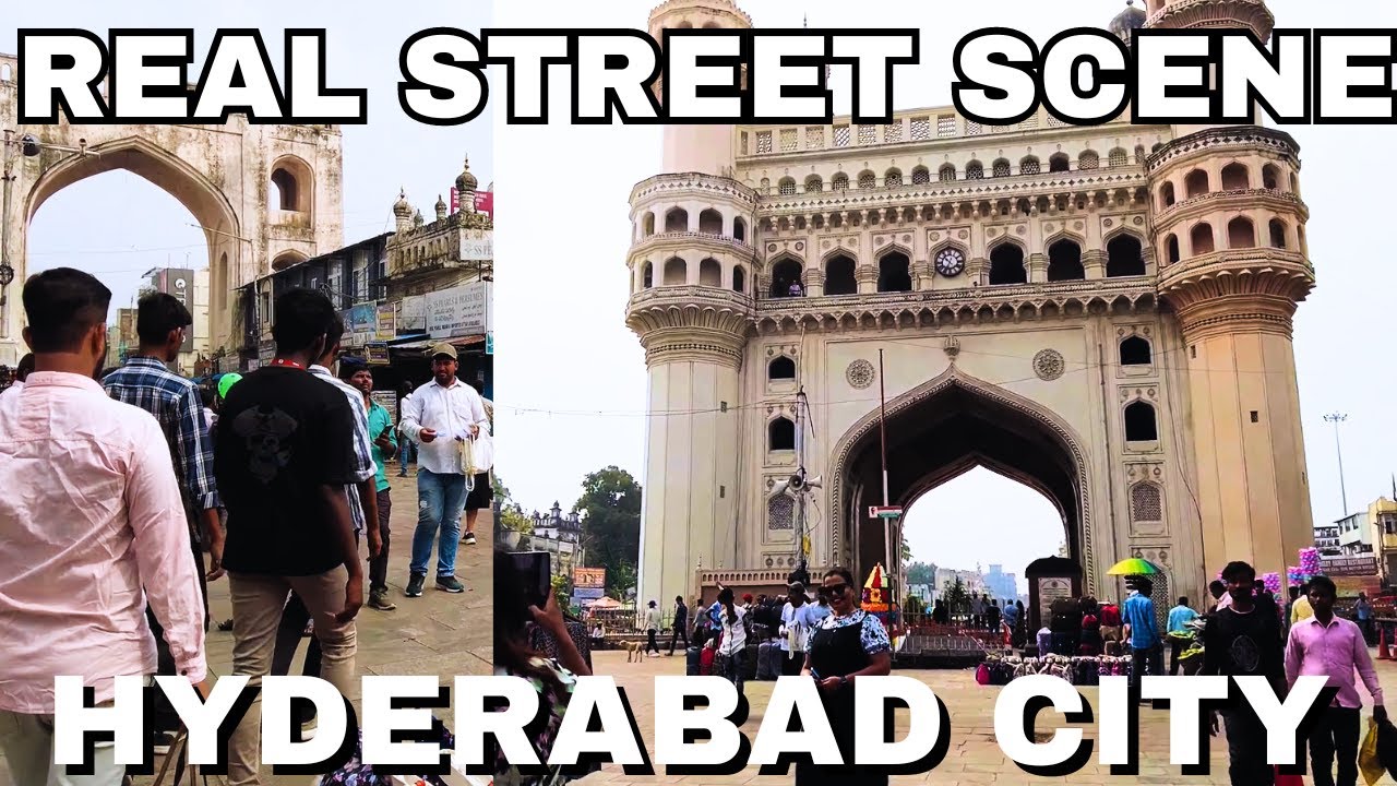 Hyderabad Mornings: 4K Walkaround the Historic Charminar And Auto Ride | Capital of Telangana