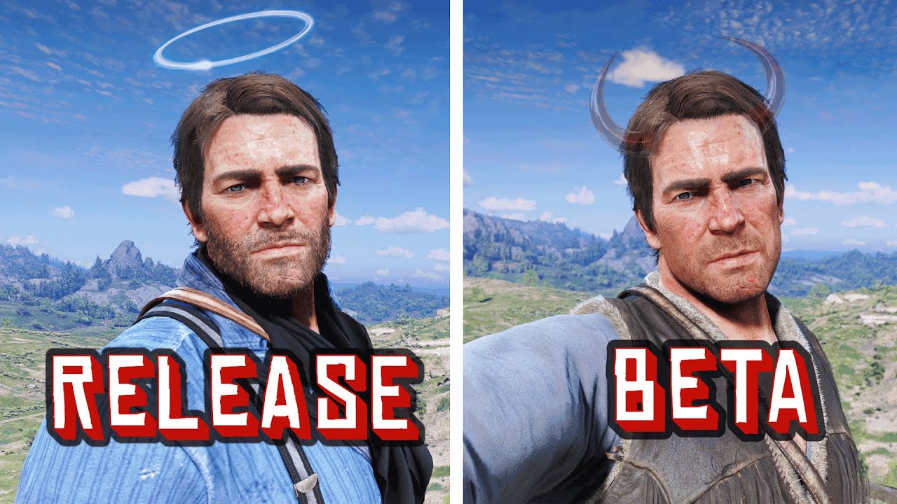 Beta Arthur Morgan vs Final Arthur Morgan &ndash; What Rockstar Changed : RDR2
