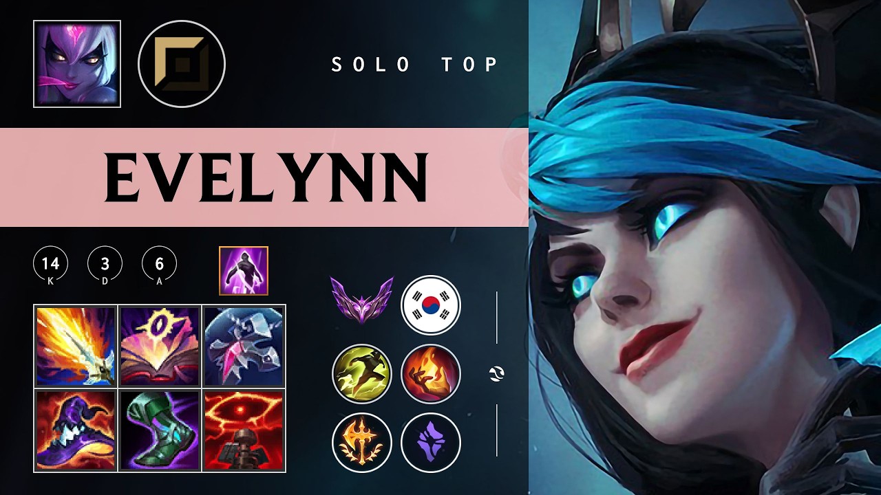 Evelynn Top vs Fiora - KR Master Patch 26.04
