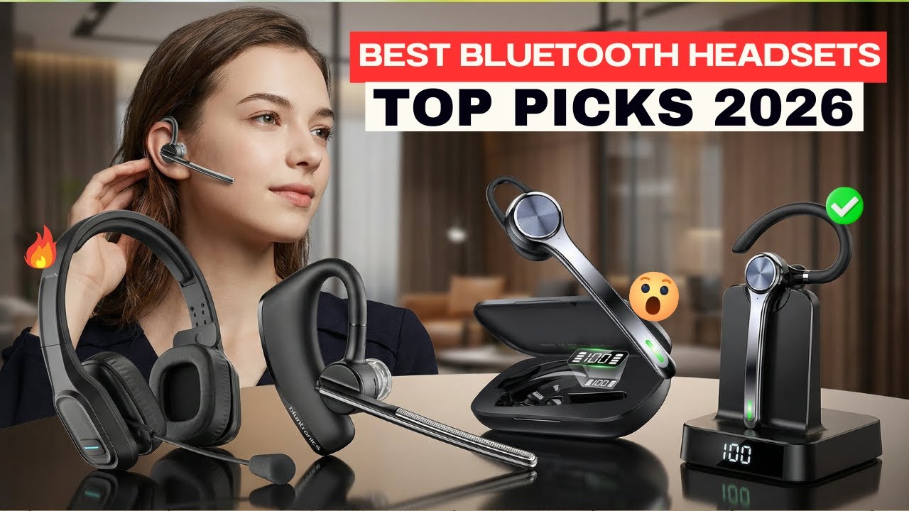 Best Bluetooth Headset 2026 | Top Wireless Headsets for Calls & Work