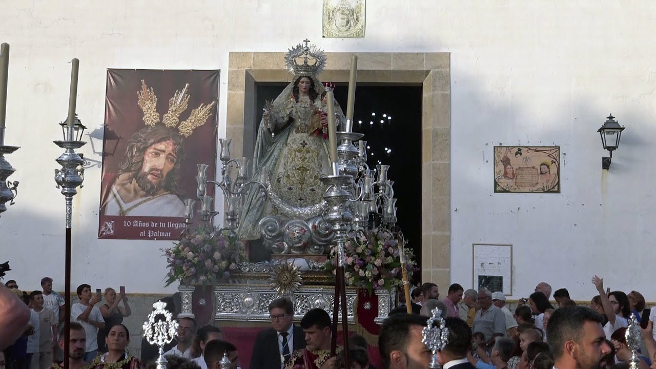 Salida procesional de Ntra. Señora Reina de los Ángeles - 2022 - Sanlúcar de Barrameda