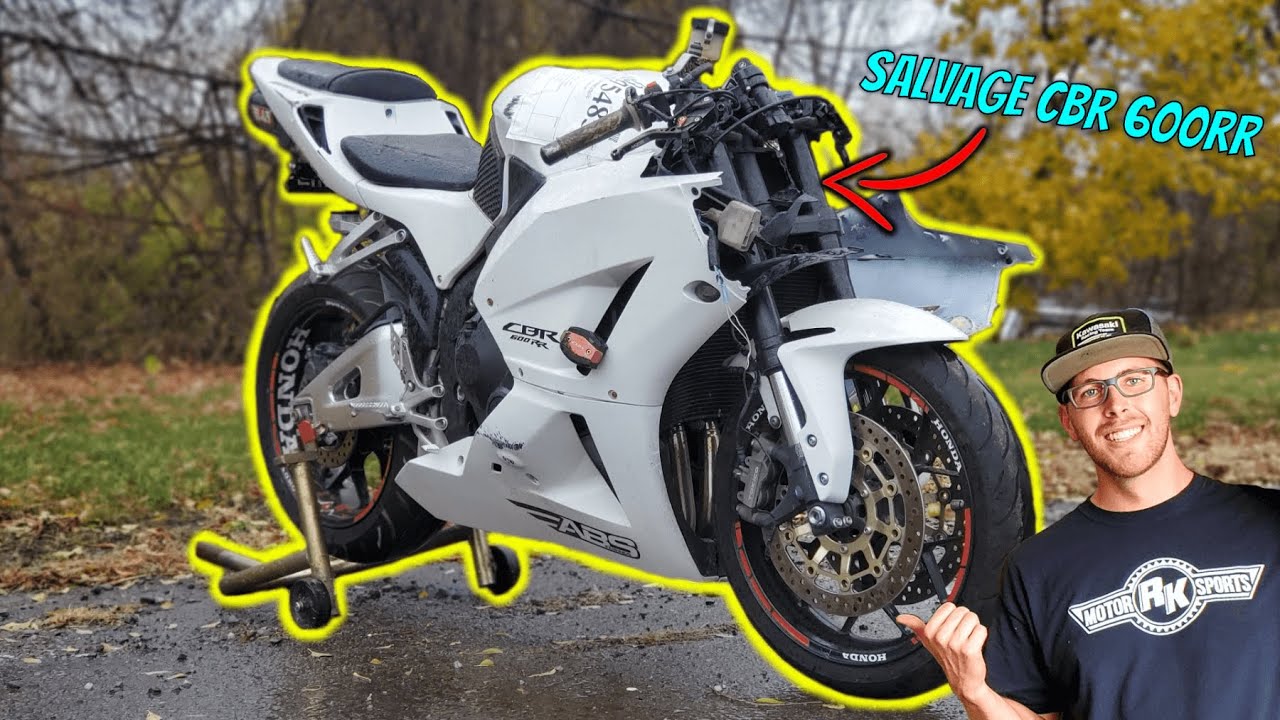 Rebuilding a WRECKED 2015 Honda CBR 600RR (Part 1 disassembly)