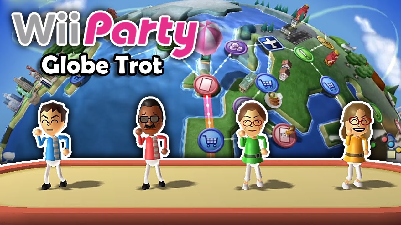 Wii Party - Globe Trot (Full Walkthrough)