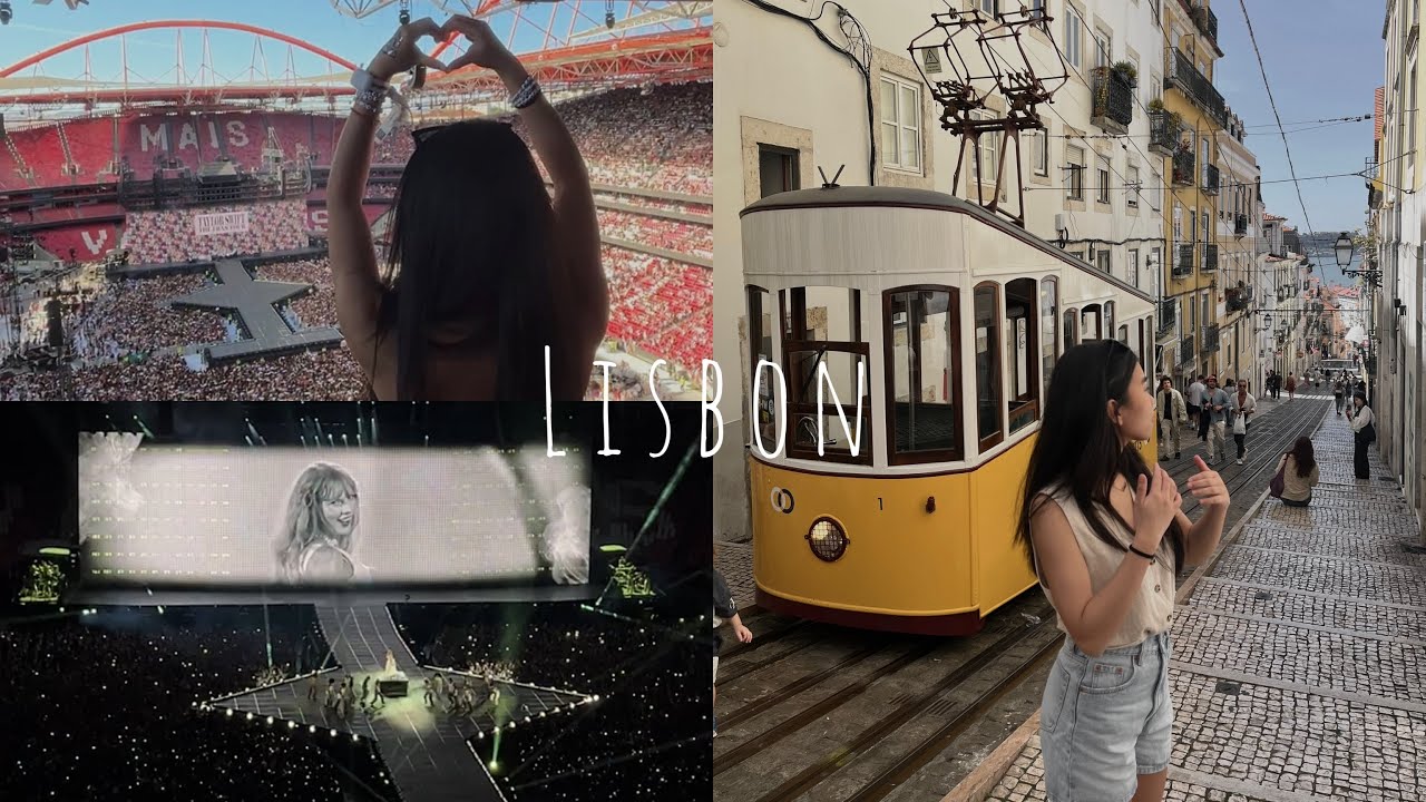 exploring lisbon + taylor swift: the eras tour n2 ✨🪩