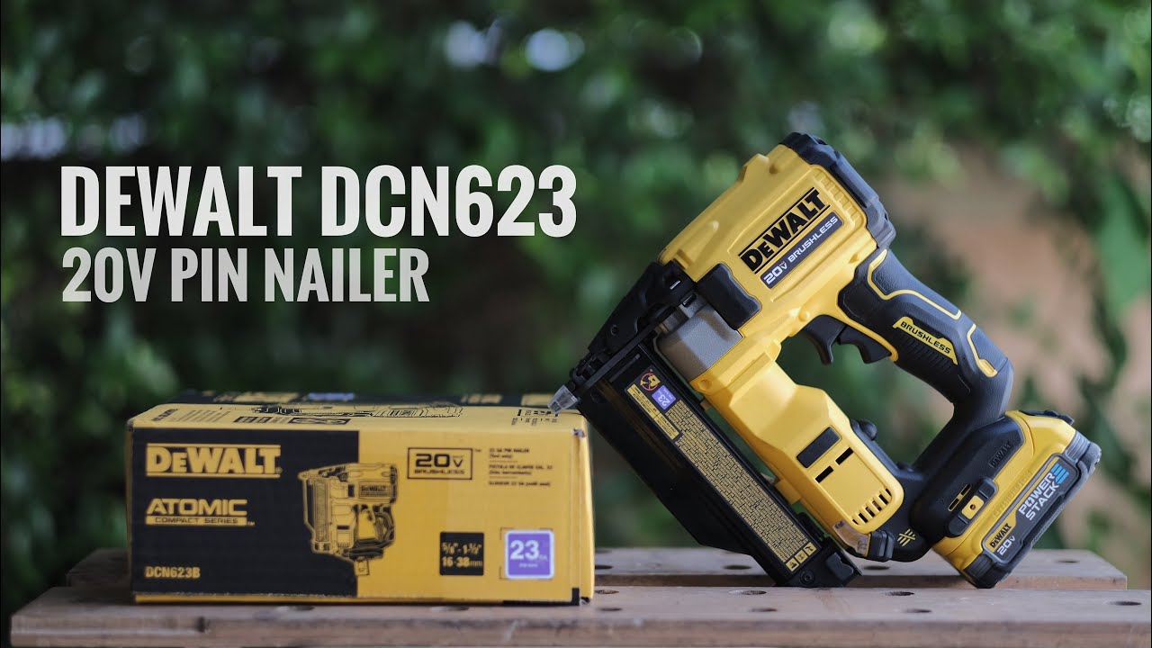 Попробуйте беспроводной гвоздезабивной пистолет DEWALT DCN623.