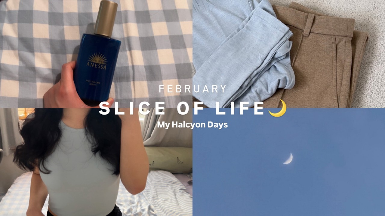 SLICE OF LIFE🩵| Japanese katsu sando in Leeds🥪, hair care🧴, hojicha, solodate, TRESemme -[FEB vol.3]