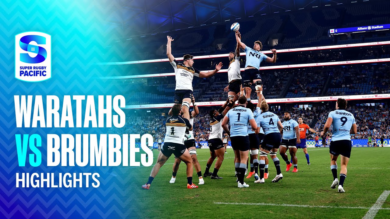 HIGHLIGHTS | NSW Waratahs v ACT Brumbies | Round 6, 2025