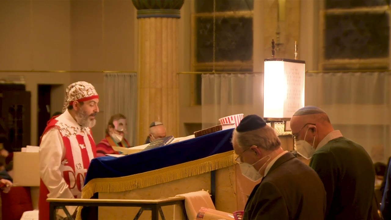 Lesung Megillat Esther 5782 - Westend-Synagoge Frankfurt