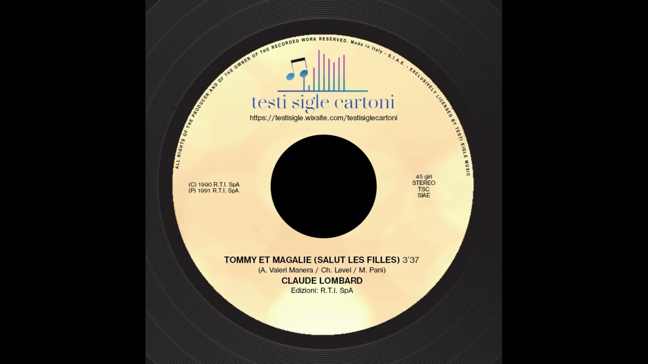 Tommy et Magalie (Salut les filles) (Claude Lombard)