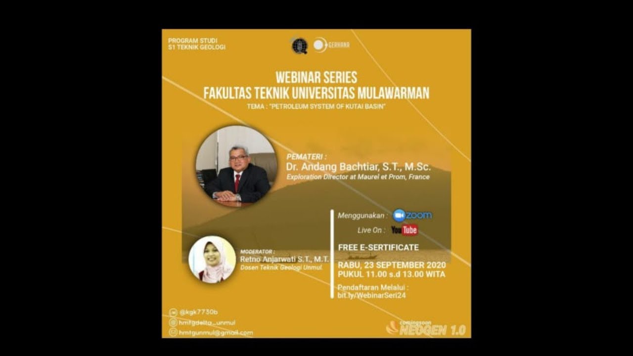 Webinar Series #24 - Petroleum System of Kutai Basin