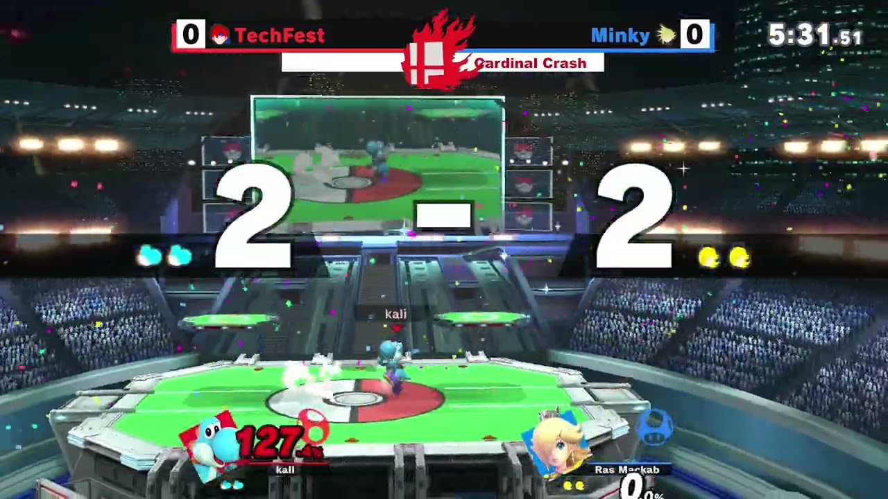 Cardinal Crash 3-10-26 Kali VS SLaatz