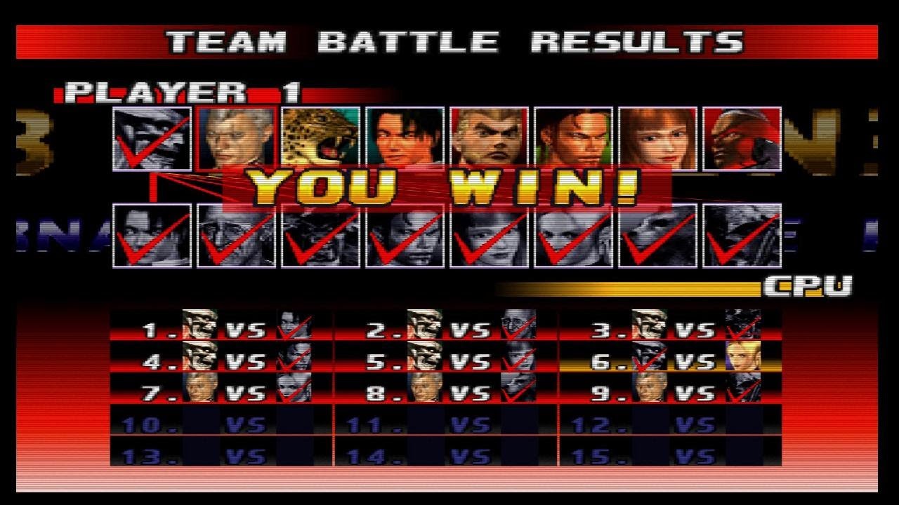 Team Battle Mode Part 91 - Tekken 3 PS 5 Gameplay