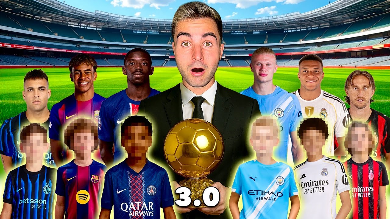 ECCO SVELATO CHI VINCER&Agrave; il NUOVO PALLONE D&rsquo;ORO dei BAMBINI 🏆😱