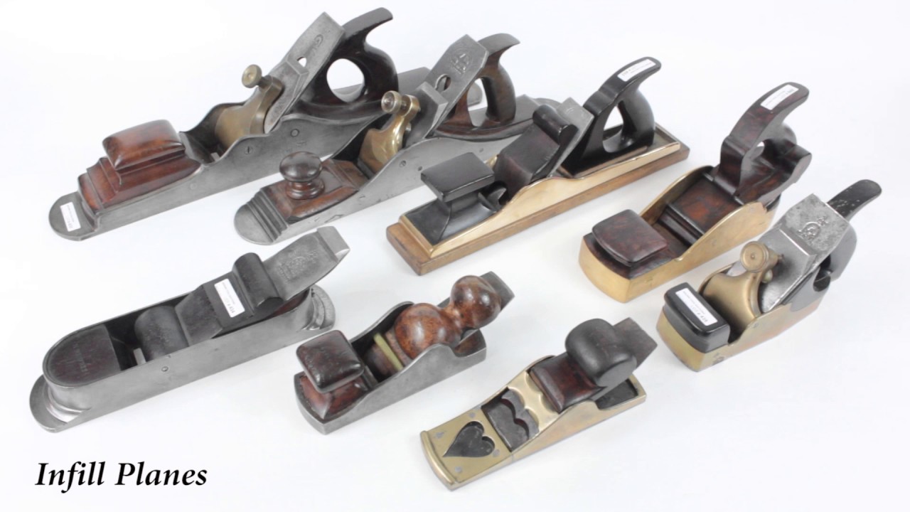 Infill & Plow Planes in  50th Brown Tool Auction