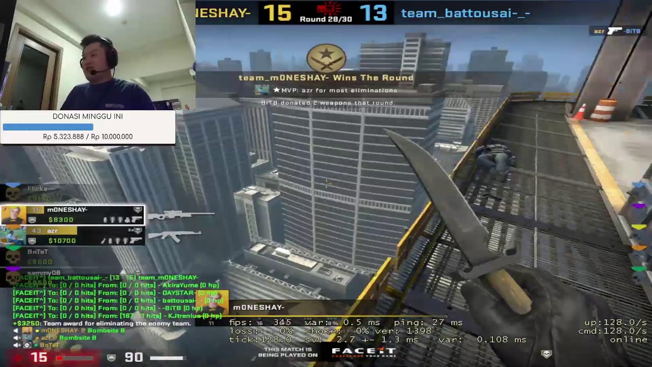 YUK MERAPAT MALAM GAMING CS:GO BARENG SAMMY SIMORANGKIR || BNTET