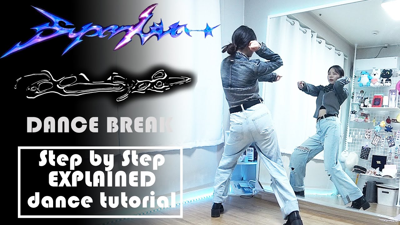 Step by Step aespa 에스파 'Supernova' DANCE BREAK #dancetutorial | EXPLANATION + Mirrored