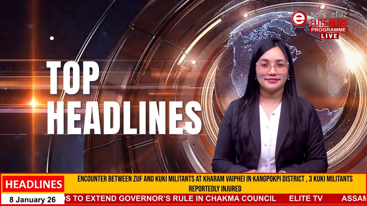 ELITE TV 3:00 PM MANIPURI TOP HEADLINES |  1st  April 2026 ELITE TV