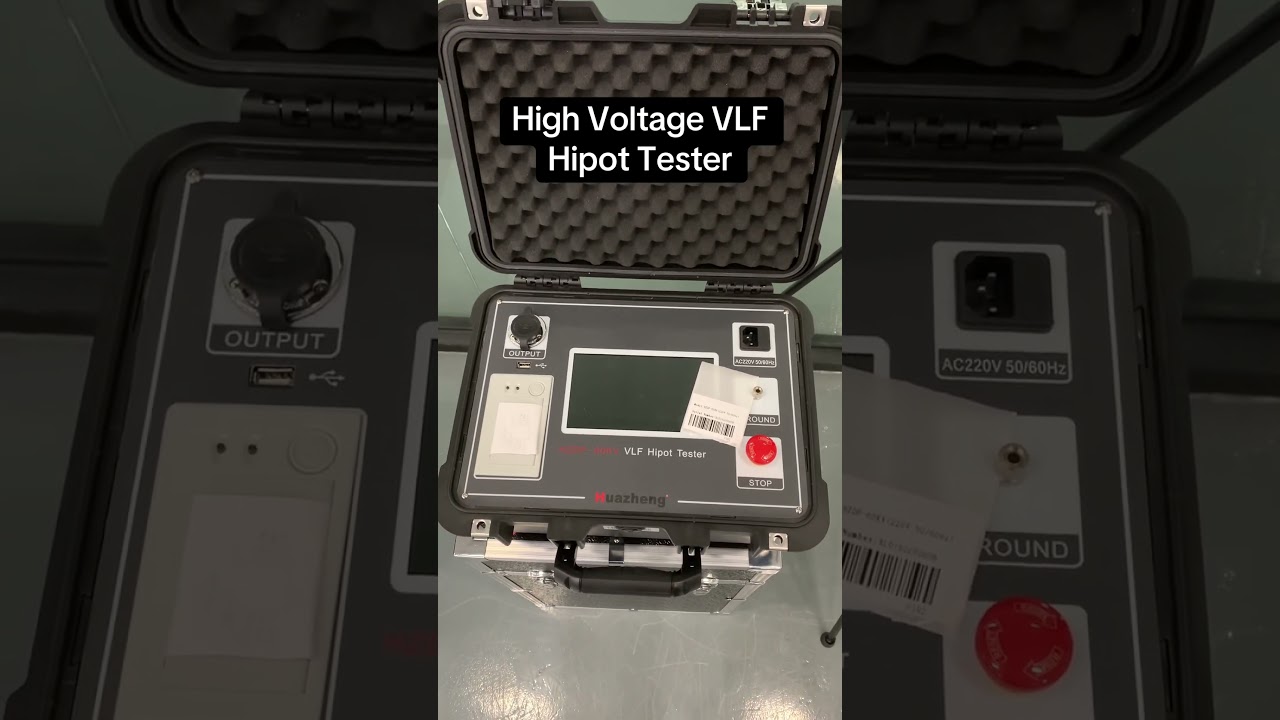 High Voltage VLF Hipot&nbsp;Tester #huazheng #electric #transformer #highvoltage