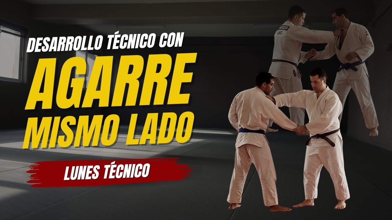 3 formas diferentes de trabajar con AGARRE DEL MISMO LADO | Lunes Técnico