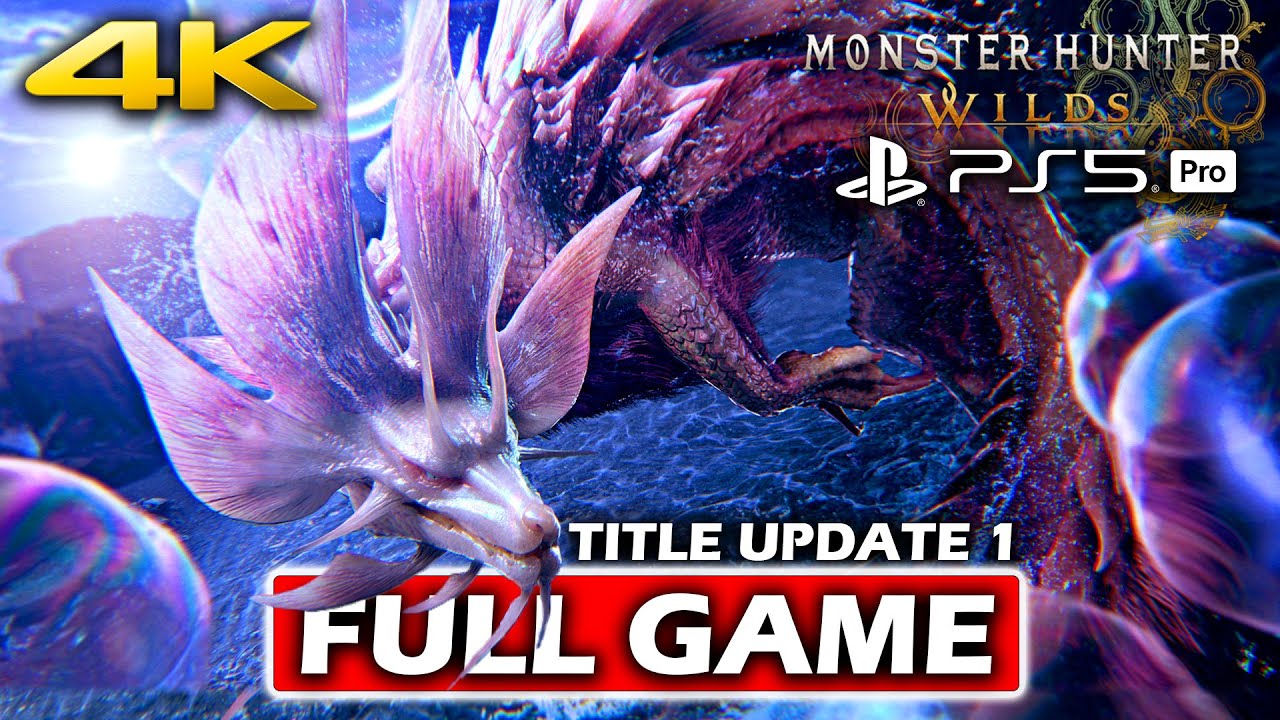 MONSTER HUNTER WILDS (PS5 PRO) TITLE UPDATE 1 ALL QUESTS Gameplay Walkthrough FULL GAME (4K 60FPS)