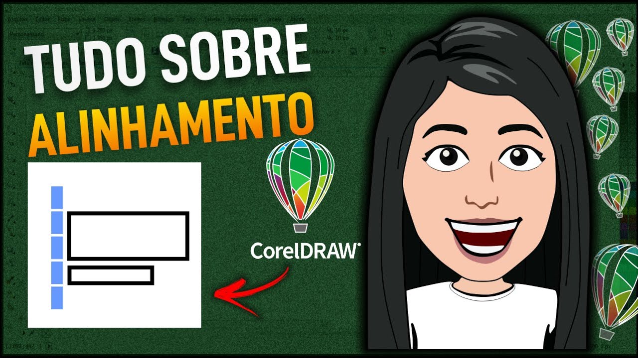 Como Alinhar Objetos no Corel Draw - Tutorial 2020