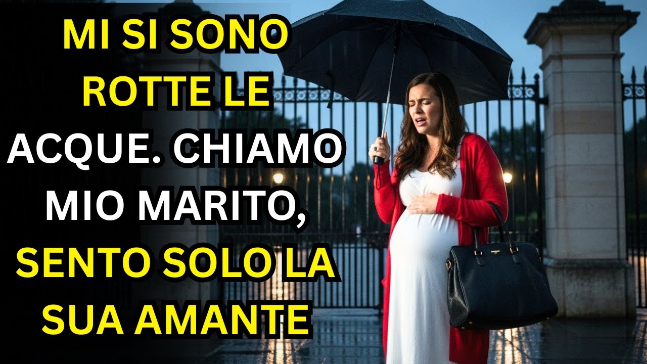 🤰MI SI SONO ROTTE LE ACQUE. CHIAMO MIO MARITO, SENTO SOLO LA SUA AMANTE💔
