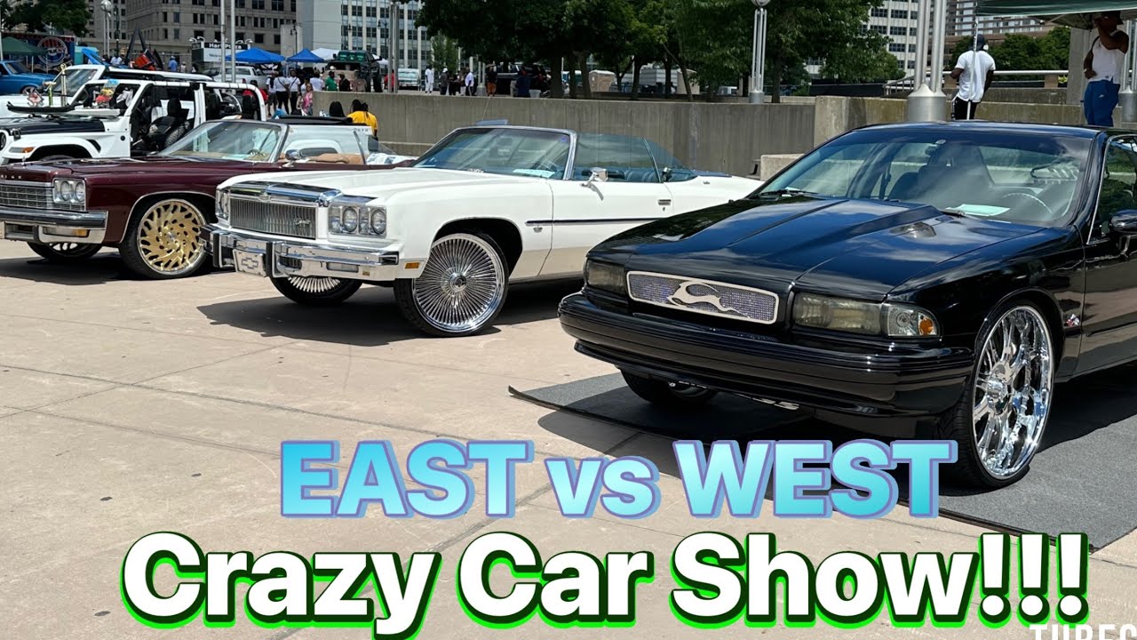 EAST vs WEST 2024  Downtown Detroit Car Show