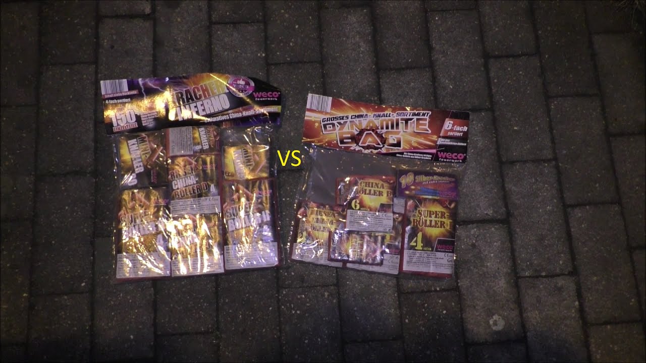 Weco Kracher Inferno Vs Dynamite Bag [Lidl vs Aldi]