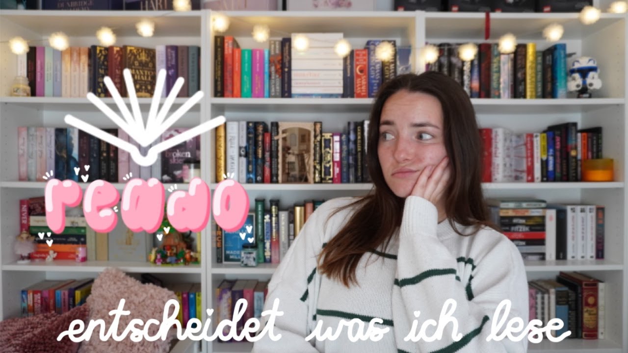 ich lese b&uuml;cher, die reado mir aussucht! | spoilerfreier lesevlog 🎀🌸🩷