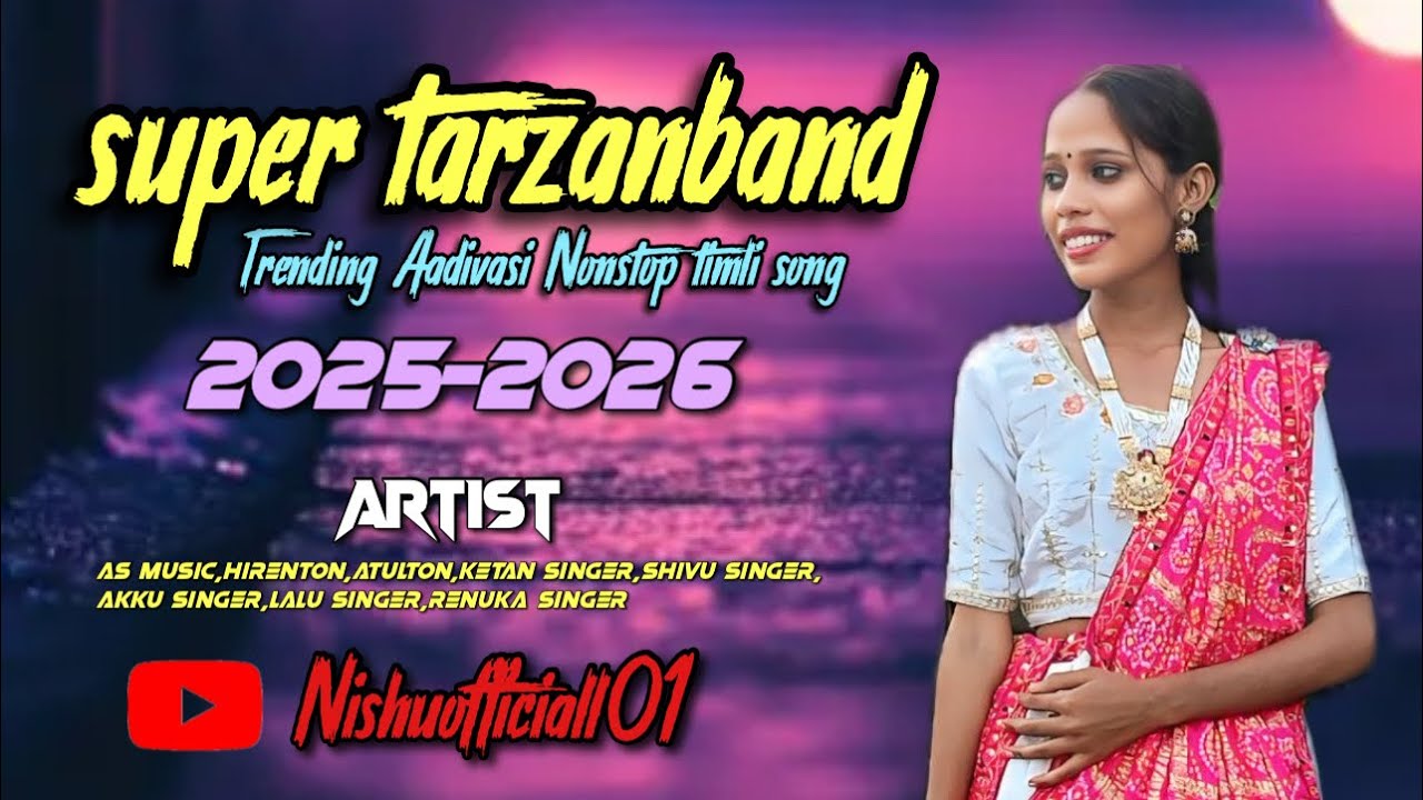 Aadivasi Tonstop Mix Timli Song 😍🎧 | Super Tarzanband🔥| As Music 🎧 | Nishu Official |2025-2026 |