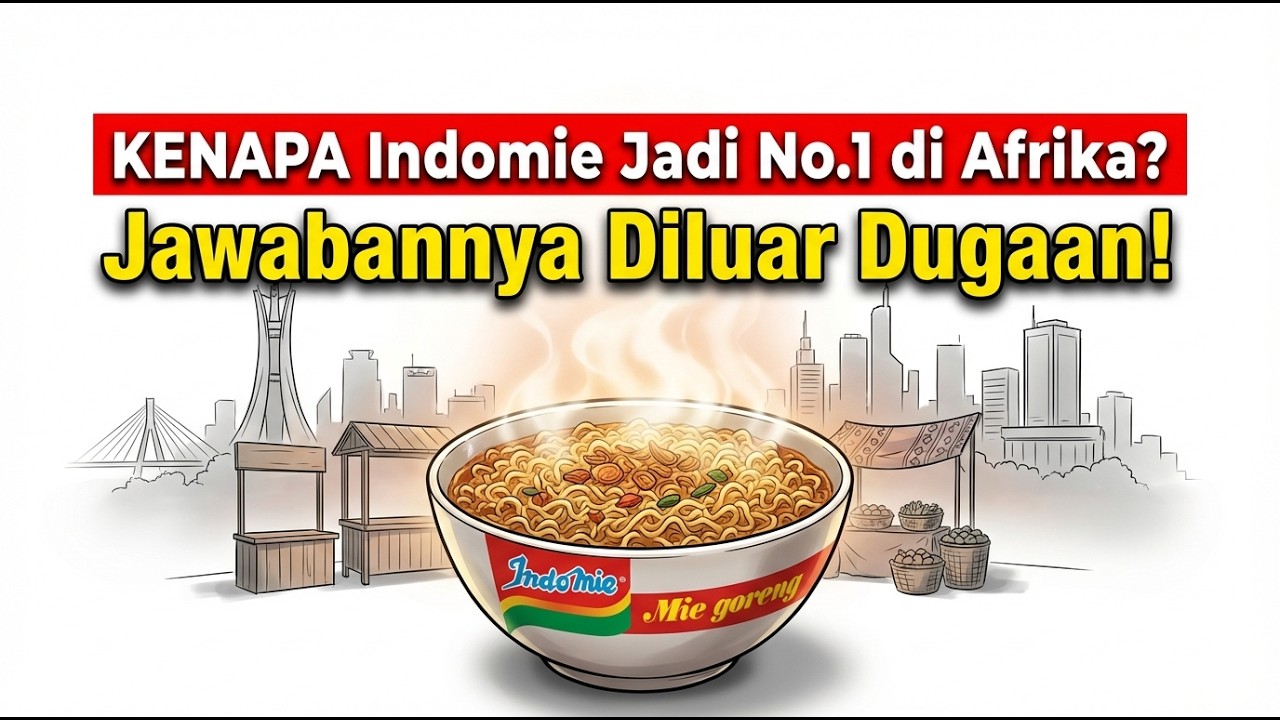 Indomie: Bagaimana Mie Instan Indonesia Menjajah Lidah Afrika