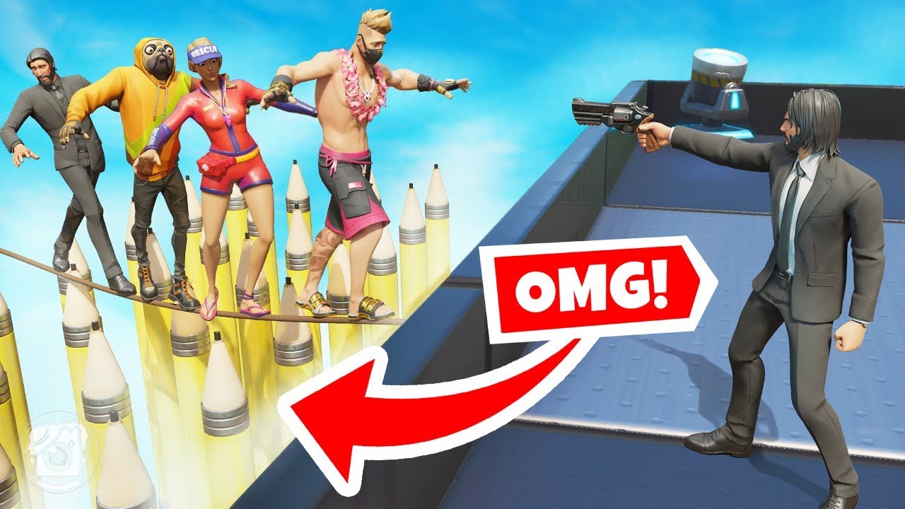 DO WHAT JOHN WICK SAYS...or ELSE?! (Fortnite Simon Says)