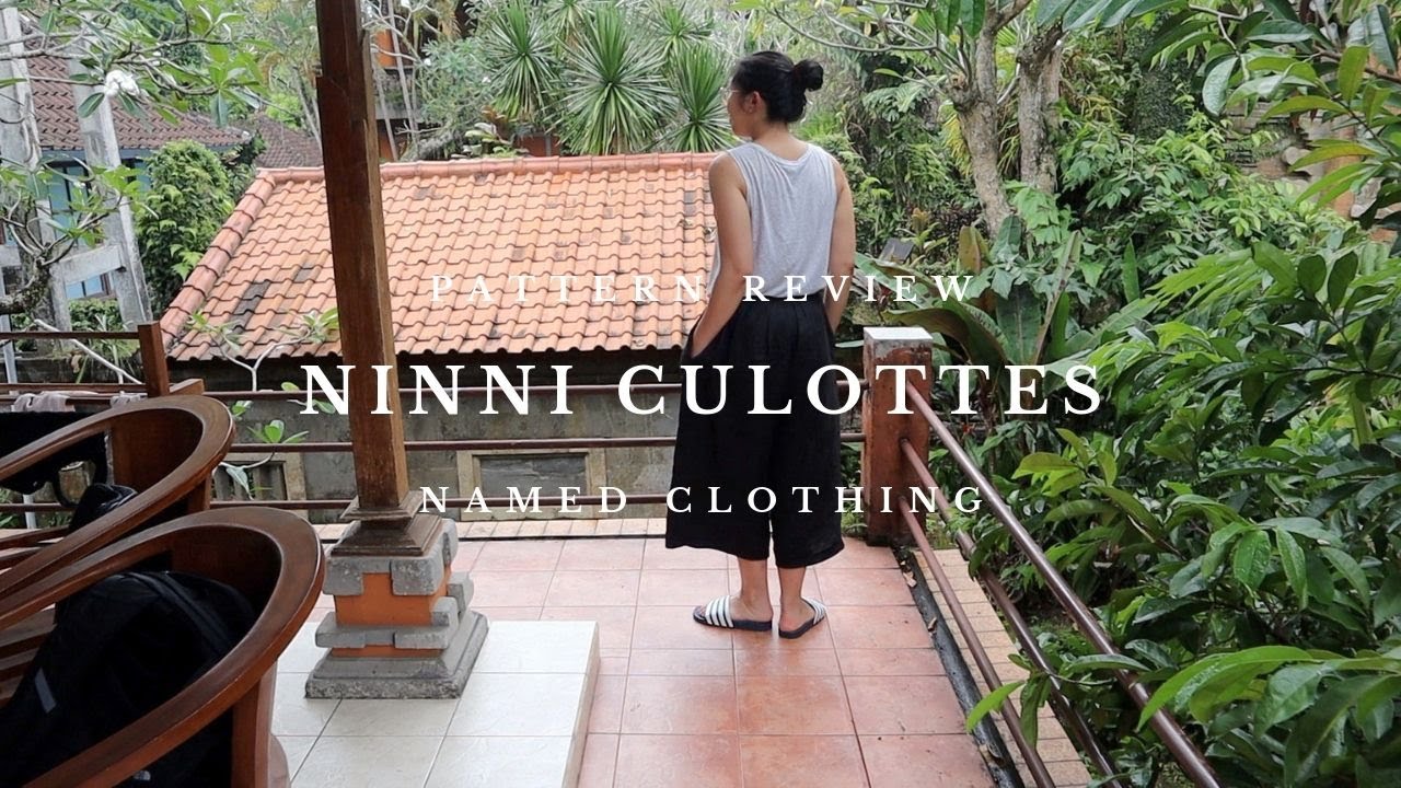 Pattern Review - DIY Pants/Culottes with Named Clothing
