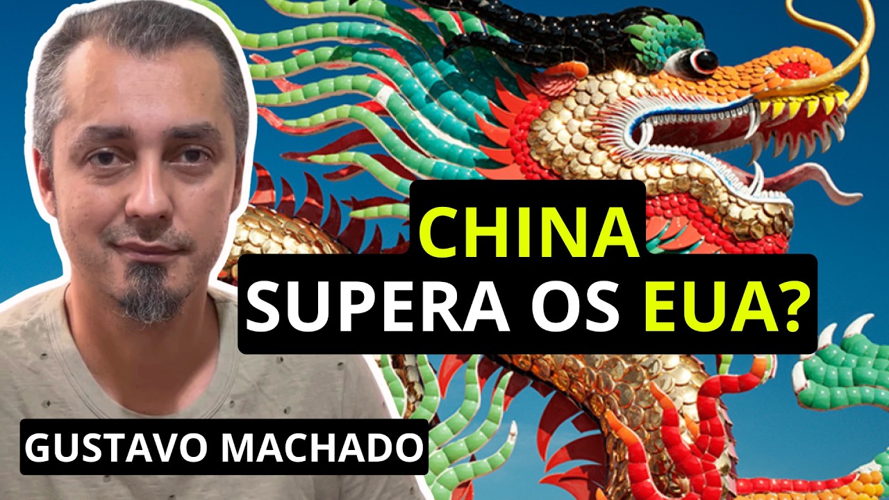 Gustavo Machado Analisa Dados do ILAESE e a Ascensão da China como Líder Global