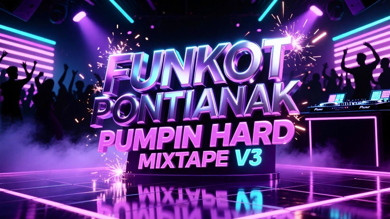 FUNKOT PONTIANAK PUMPIN HARD MIXTAPE V3 DARK VIBES MIX BY DJ ROCKY RUDAS