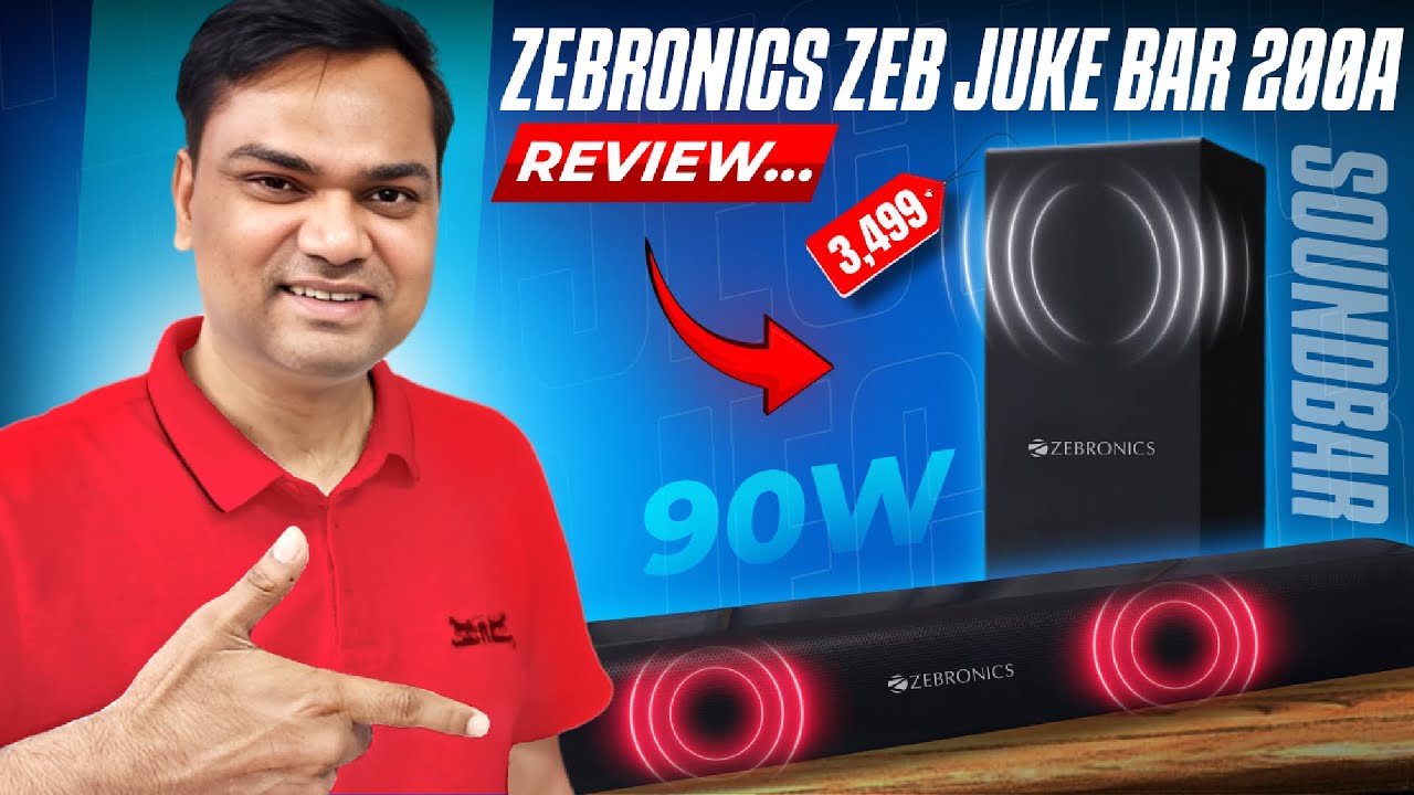 🔥🔥 Zebronics Juke Bar 200A Soundbar Review | Best Soundbar under 5000