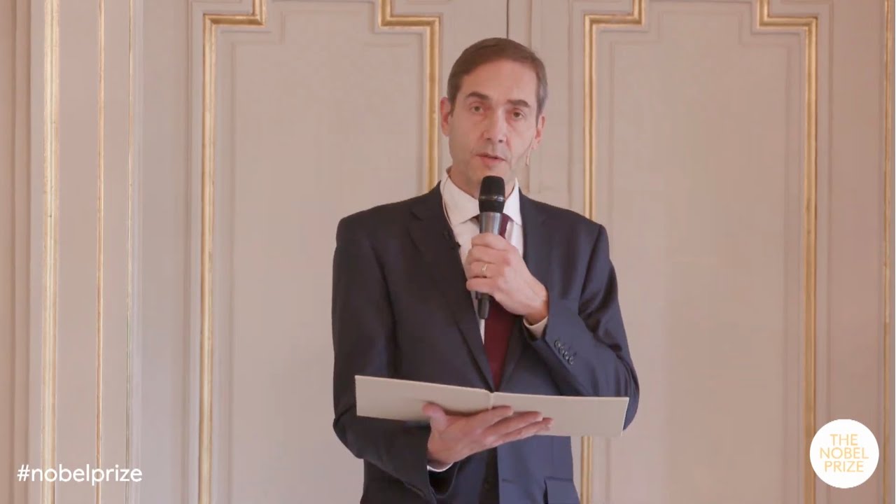 Announcement of the 2020 Nobel Prize in Literature