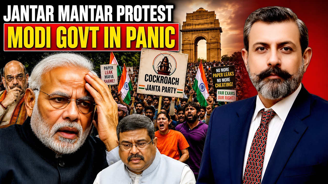 Jantar Mantar Protest: Cockroach Janta Party vs Modi Govt | Dr Nasir Baig
