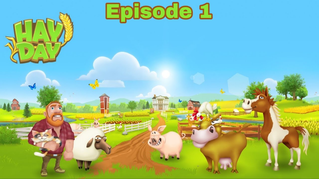 Hay Day Gameplay. Episode 1. My Gaming Town.