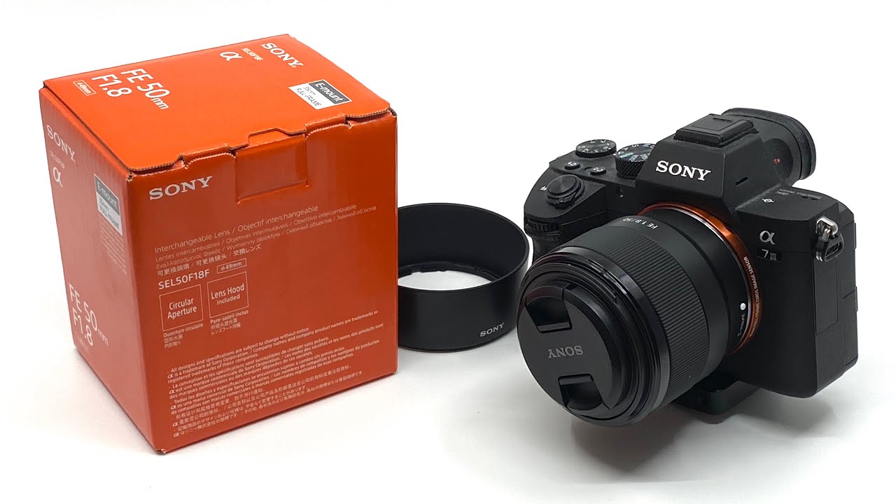 Sony Alpha SEL50F18F FE 50mm F1.8 E-mount 35mm Full-Frame Interchangeable Lens Unboxing